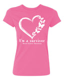 Kropsis I am a Survivor I Breast Cancer Awareness Women's T-Shirt