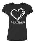 Kropsis I am a Survivor I Breast Cancer Awareness Women's T-Shirt