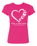 Kropsis I am a Survivor I Breast Cancer Awareness Women's T-Shirt