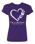 Kropsis I am a Survivor I Breast Cancer Awareness Women's T-Shirt