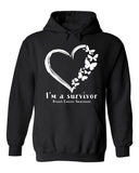 I am a Survivor I Breast Cancer Awareness Hooded Sweatshirt Hoodie